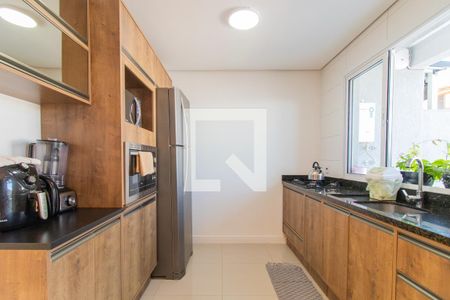 Cozinha de casa à venda com 3 quartos, 102m² em Guarujá, Porto Alegre