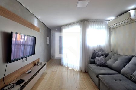 Sala de apartamento à venda com 2 quartos, 54m² em Jardim, Santo André