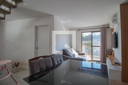 Sala de apartamento à venda com 3 quartos, 122m² em Freguesia de Jacarepaguá, Rio de Janeiro