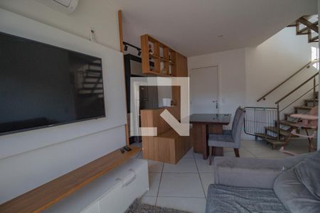 Sala de apartamento à venda com 3 quartos, 122m² em Freguesia de Jacarepaguá, Rio de Janeiro