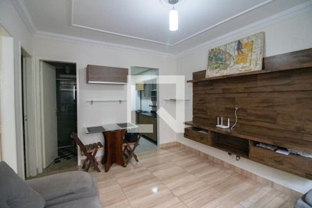 Sala de apartamento à venda com 2 quartos, 70m² em Dom Bosco, Betim