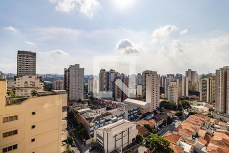 Varanda Gourmet da Sala - Vista de apartamento à venda com 4 quartos, 192m² em Vila Mariana, São Paulo