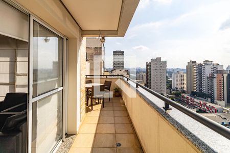 Varanda Gourmet da Sala de apartamento à venda com 4 quartos, 192m² em Vila Mariana, São Paulo