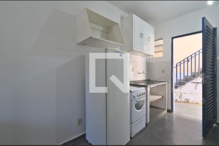 Sala/Cozinha de kitnet/studio para alugar com 1 quarto, 40m² em Jardim Santa Genebra Ii (barão Geraldo), Campinas