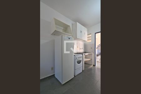 Sala/Cozinha de kitnet/studio para alugar com 1 quarto, 40m² em Jardim Santa Genebra Ii (barão Geraldo), Campinas