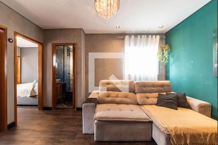 Sala de apartamento à venda com 2 quartos, 85m² em Parque das Nações, Santo André