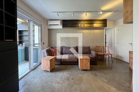 Sala de apartamento à venda com 1 quarto, 43m² em Alto da Lapa, São Paulo