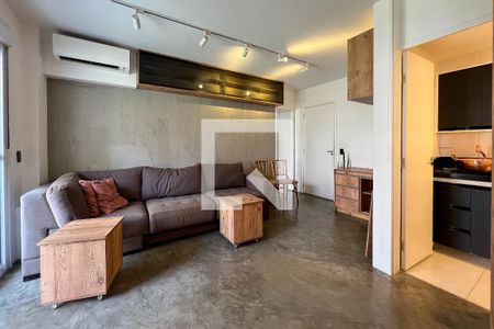 Sala de apartamento à venda com 1 quarto, 43m² em Alto da Lapa, São Paulo