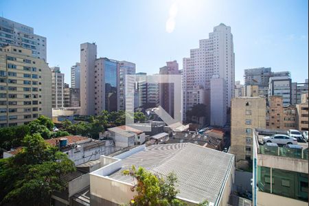 Vista da Sala de apartamento à venda com 3 quartos, 93m² em Consolação, São Paulo
