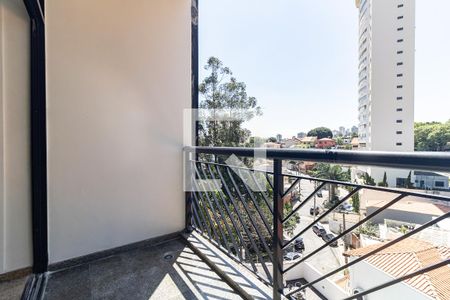 Varanda da Sala de apartamento à venda com 3 quartos, 137m² em Vila Santo Estéfano, São Paulo