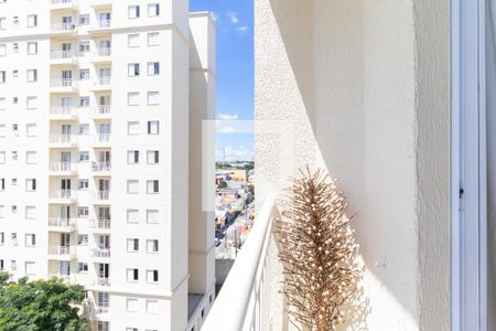 Varanda da Sala de apartamento à venda com 2 quartos, 47m² em Jardim Laone, São Paulo