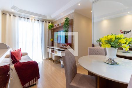 Sala de apartamento à venda com 2 quartos, 47m² em Jardim Laone, São Paulo