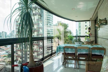 Varanda da Sala de apartamento à venda com 4 quartos, 220m² em Santana, São Paulo