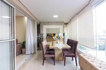 Varanda gourmet de apartamento à venda com 3 quartos, 92m² em Vila Osasco, Osasco