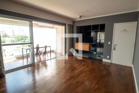 Sala de apartamento à venda com 2 quartos, 70m² em Santo Amaro, São Paulo