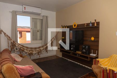 Sala de apartamento à venda com 3 quartos, 77m² em Navegantes, Porto Alegre