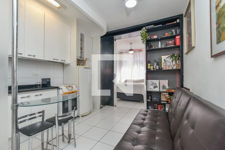 Sala de apartamento à venda com 1 quarto, 32m² em Vila Buarque, São Paulo