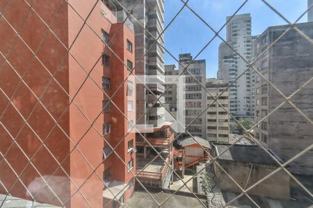 Vista do Quarto de apartamento à venda com 1 quarto, 32m² em Vila Buarque, São Paulo