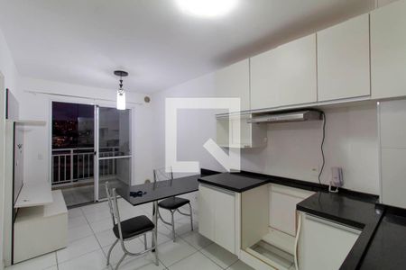 Sala e Cozinha Integrada de apartamento à venda com 1 quarto, 33m² em Jardim Santa Teresinha, São Paulo