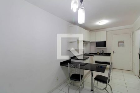 Sala e Cozinha Integrada de apartamento à venda com 1 quarto, 33m² em Jardim Santa Teresinha, São Paulo