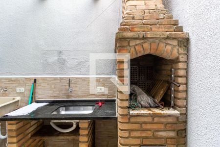 Casa para alugar com 120m², 3 quartos e 3 vagas Casa para alugar com 120m², 3 quartos e 3 vagasDetalhe da área de serviço/churrasqueira