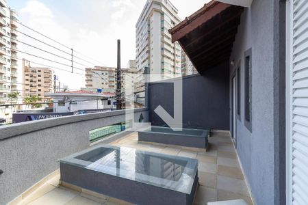 Varanda de casa para alugar com 3 quartos, 120m² em Vila Caiçara, Praia Grande