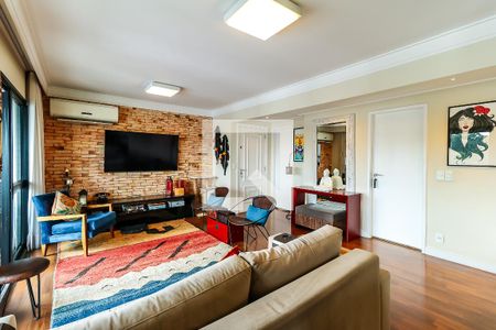 Sala de apartamento à venda com 2 quartos, 109m² em Real Parque, São Paulo