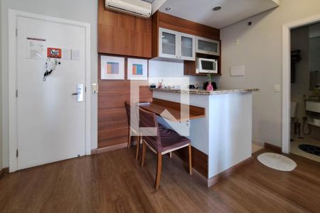 Sala de Jantar de apartamento à venda com 1 quarto, 42m² em Santa Paula, São Caetano do Sul