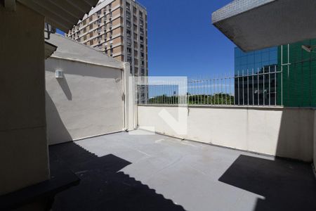 Área comum - Churrasqueira de apartamento para alugar com 1 quarto, 39m² em Jardim Botânico, Rio de Janeiro