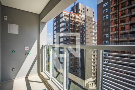 Varanda de kitnet/studio para alugar com 1 quarto, 27m² em Vila Clementino, São Paulo