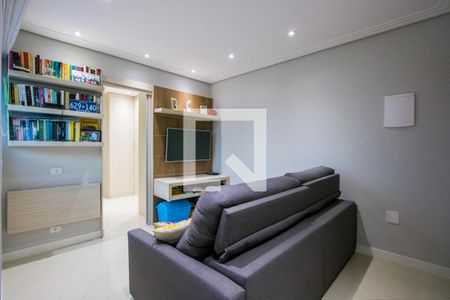 Sala de apartamento à venda com 2 quartos, 90m² em Vila Valparaíso, Santo André