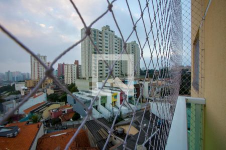 Varanda do quarto 1 de apartamento à venda com 2 quartos, 90m² em Vila Valparaíso, Santo André