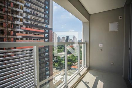 Varanda de kitnet/studio para alugar com 1 quarto, 27m² em Vila Clementino, São Paulo