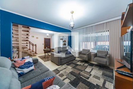 Sala de casa à venda com 3 quartos, 295m² em Jardim Stetel, Santo André