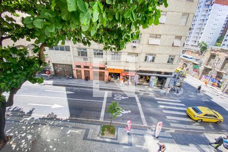 Vista da sala de apartamento para alugar com 1 quarto, 36m² em Centro, Rio de Janeiro