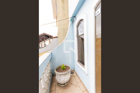 Varanda da Sala de casa à venda com 5 quartos, 320m² em Campestre, Santo André