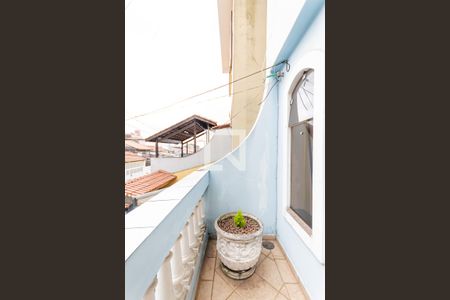 Varanda da Sala de casa à venda com 5 quartos, 320m² em Campestre, Santo André