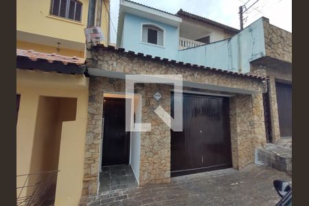 Fachada de casa à venda com 5 quartos, 320m² em Campestre, Santo André