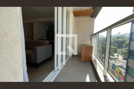 Apartamento à venda com 57m², 1 quarto e 1 vaga Apartamento à venda com 57m², 1 quarto e 1 vagaVaranda