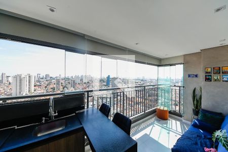 Varanda Sala de apartamento à venda com 2 quartos, 65m² em Vila Prudente, São Paulo