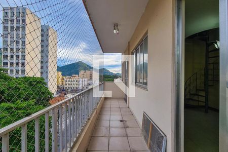 Varanda da Sala de apartamento para alugar com 4 quartos, 267m² em Méier, Rio de Janeiro