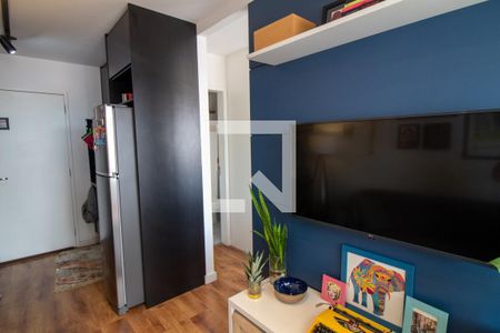 Sala de apartamento para alugar com 1 quarto, 32m² em Chácara Santo Antônio (zona Sul), São Paulo