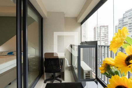 Apartamento para alugar com 24m², 1 quarto e sem vaga Apartamento para alugar com 24m², 1 quarto e sem vagaSacada