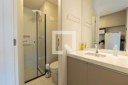 Apartamento para alugar com 24m², 1 quarto e sem vaga Apartamento para alugar com 24m², 1 quarto e sem vagaBanheiro