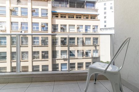Varanda de kitnet/studio à venda com 1 quarto, 23m² em Centro Histórico de São Paulo, São Paulo