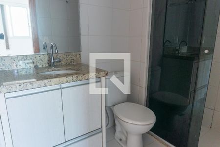 Banheiro da Suíte de apartamento para alugar com 1 quarto, 33m² em Aguas Claras, Brasília