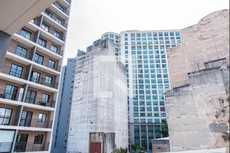 Vista da varanda de kitnet/studio para alugar com 1 quarto, 26m² em Liberdade, São Paulo