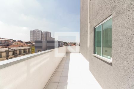 Varanda/Quintal  de apartamento para alugar com 2 quartos, 55m² em Vila Matilde, São Paulo