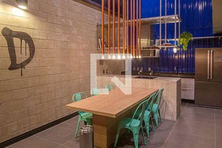 Studio à venda com 32m², 1 quarto e sem vagaEspaço Gourmet