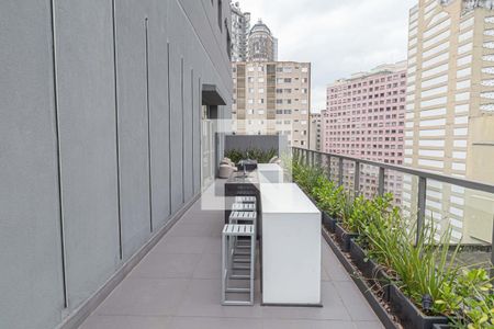 Studio à venda com 32m², 1 quarto e sem vagaÁrea comum - Churrasqueira